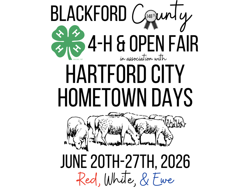 Logo for 2026 Blackford County 4-H Fair